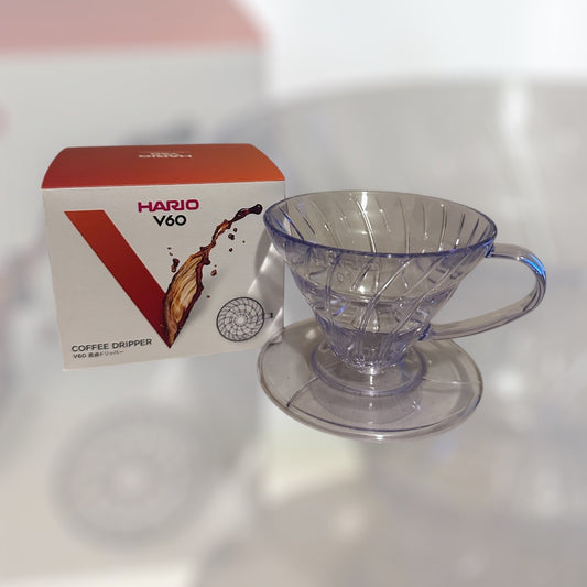 Hario V60 clear coffee dripper, size 01