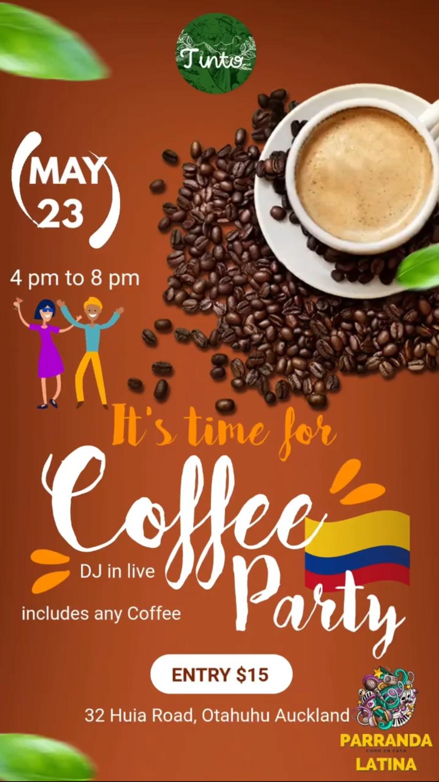 Coffee Party + any coffee