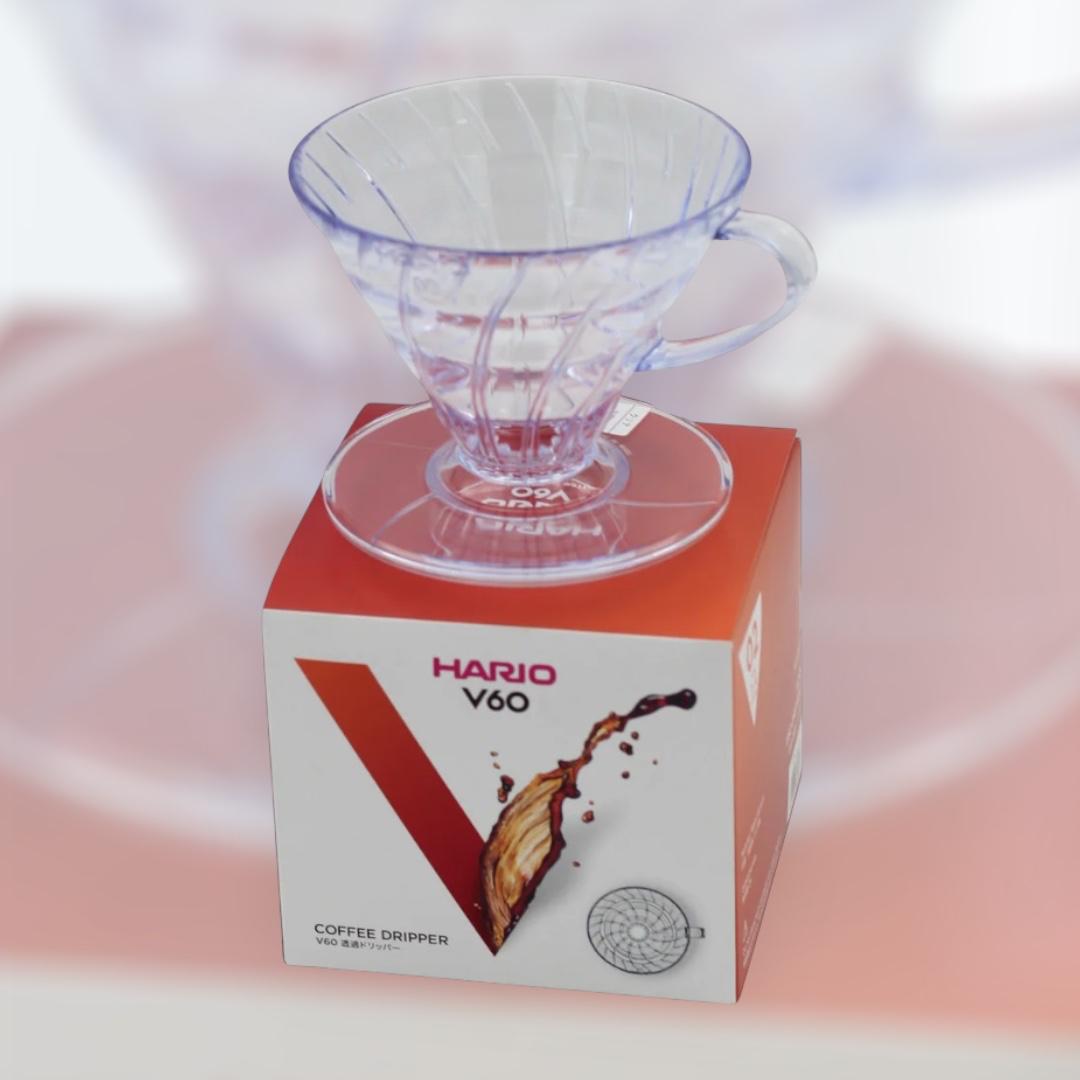 Hario V60 clear coffee dripper, size 02