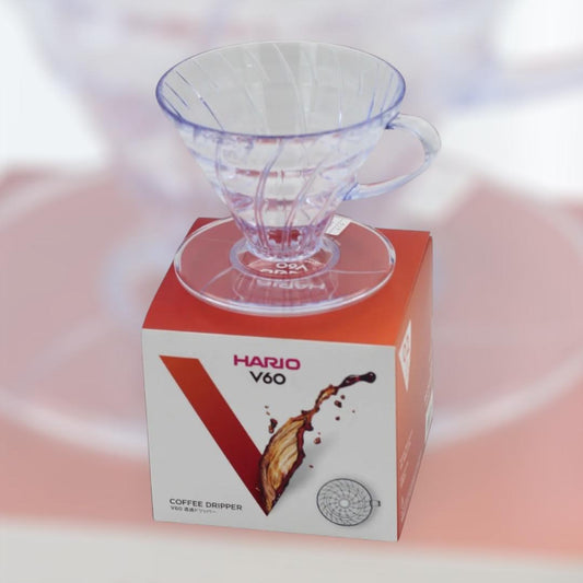Hario V60 clear coffee dripper, size 02